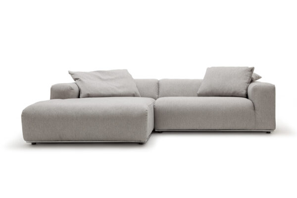freistil by Rolf Benz Sofa 187 freistil by Rolf Benz Sofa 187, grauer Stoffbezug