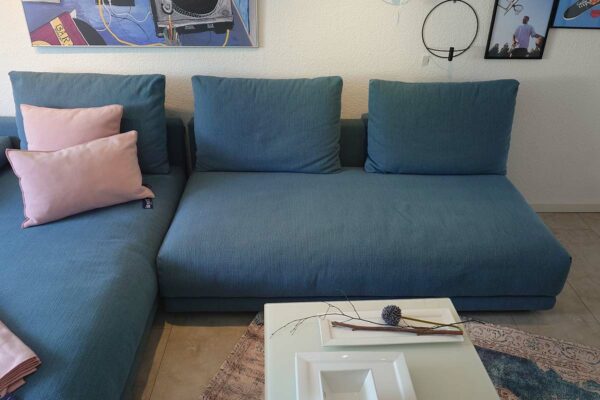 freistil Sofa 142 freistil Sofa 142, blauer Stoff
