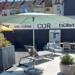 Glatz Sonnenschirm Alu Smart, Farbe Ocean, Bild 1