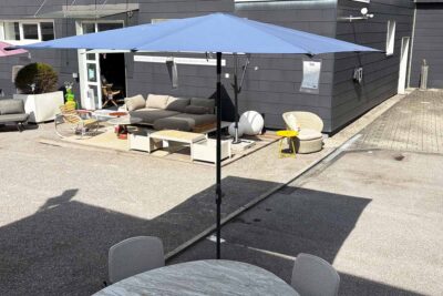 Glatz Sonnenschirm Smart, Farbe Cobalt, 240 x 240 cm, Bild 1