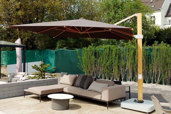 Glatz Sonnenschirm Aura, Farbe maroon, Bild 1