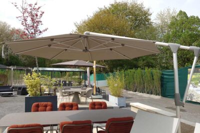 Glatz Sonnenschirm Sunwing Casa, Farbe taupe, Bild 2