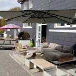 Glatz Sonnenschirm Sunwing Casa, Farbe Olive, Bild 1