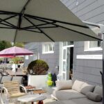 Glatz Sonnenschirm Sunwing Casa, Farbe Olive, Bild 2