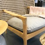 Gloster Sessel und Hocker Kay