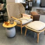 Gloster Sessel und Hocker Kay