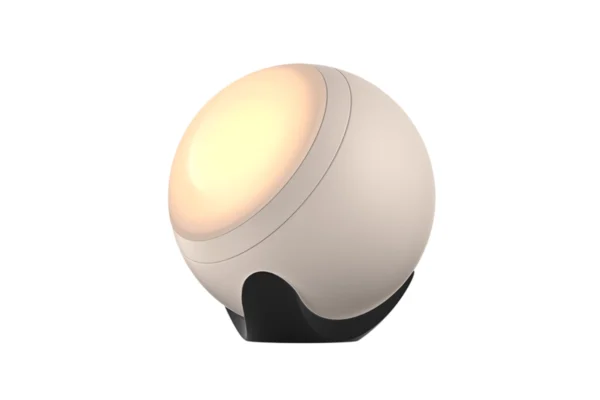 Grau Tischleuchte Falling in Love, Variante Sand White Grau Tischleuchte Falling in Love, Variante Sand White