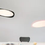 Grau Leuchte Flying, schwarz und Rosa