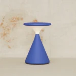 Grau Tischleuchte Salt, Farbe ultramarine