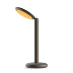 Grau Tischleuchte Parrot, Farbe schwarz