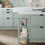 Gemütliche Landhausküche von Häcker: concept130 Bristol, Farbe Eukalyptus
