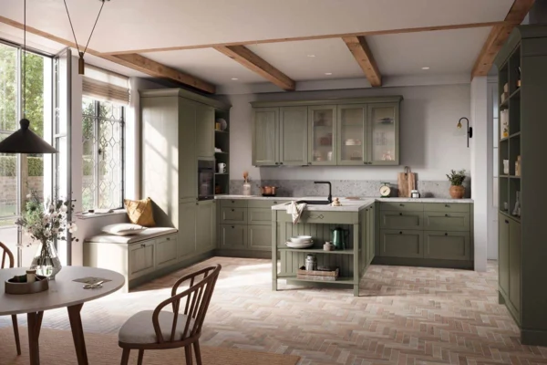 Gemütliche Landhausküche von Häcker: concept130 Bristol Gemütliche Landhausküche von Häcker: concept130 Bristol