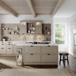 Gemütliche Landhausküche von Häcker: concept130 Bristol, Farbe umbra natur