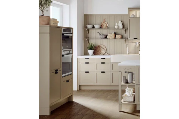 Gemütliche Landhausküche von Häcker: concept130 Bristol, Farbe umbra natur, Bild 2 Gemütliche Landhausküche von Häcker: concept130 Bristol, Farbe umbra natur, Bild 2