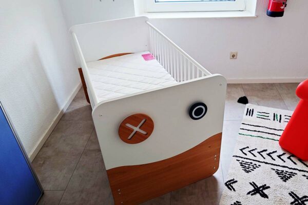 now by hülsta babybett minimo, weiß/Natureiche 1 now by hülsta babybett minimo, weiß/Natureiche 1