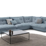 IP Design Sofa Soulmate, blauer Bezug