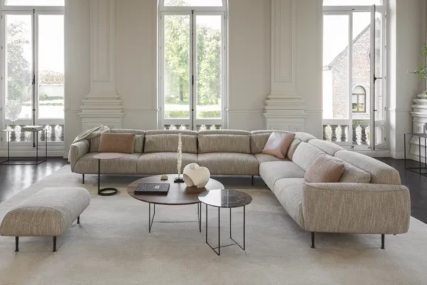 Jori Sofa Eden Jori Sofa Eden, graues Sofa über Eck