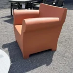 Kartell Sessel Bubble Club, erdrot, Bild 1