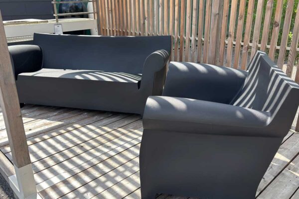 kartell-sessel-bubble-club-schwarz Kartell Sessel und Sofa Bubble Club, Farbe schwarz