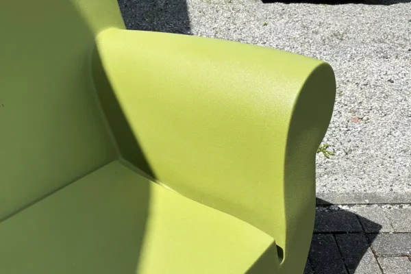 Kartell Outdoorsofa Bubble Club Kartell Outdoorsofa Bubble Club, grüne Armlehne