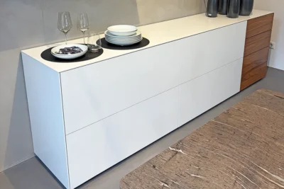 Kettnaler Sideboard Soma mit zwei Wandsteckborden, 3