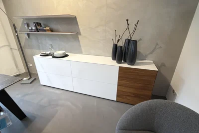 Kettnaler Sideboard Soma mit zwei Wandsteckborden, 11