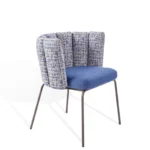 Kff Gartenstuhl Gaia Outdoor, Stoff blau