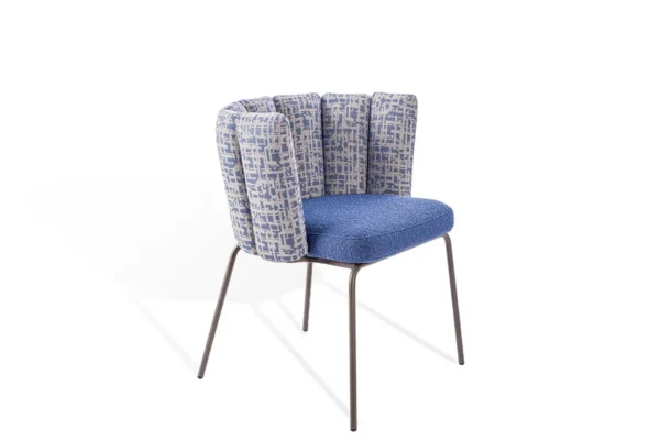 Kff Gartenstuhl Gaia Outdoor, Stoff blau Kff Gartenstuhl Gaia Outdoor, Stoff blau