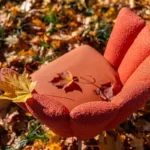 Kff Gartenstuhl Gaia Outdoor, Stoff und Gestell rot, bequeme Sitzschale