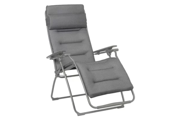 Lafuma Relaxsessel Futura Lafuma Relaxsessel Futura, grauer Becomfort Stoff