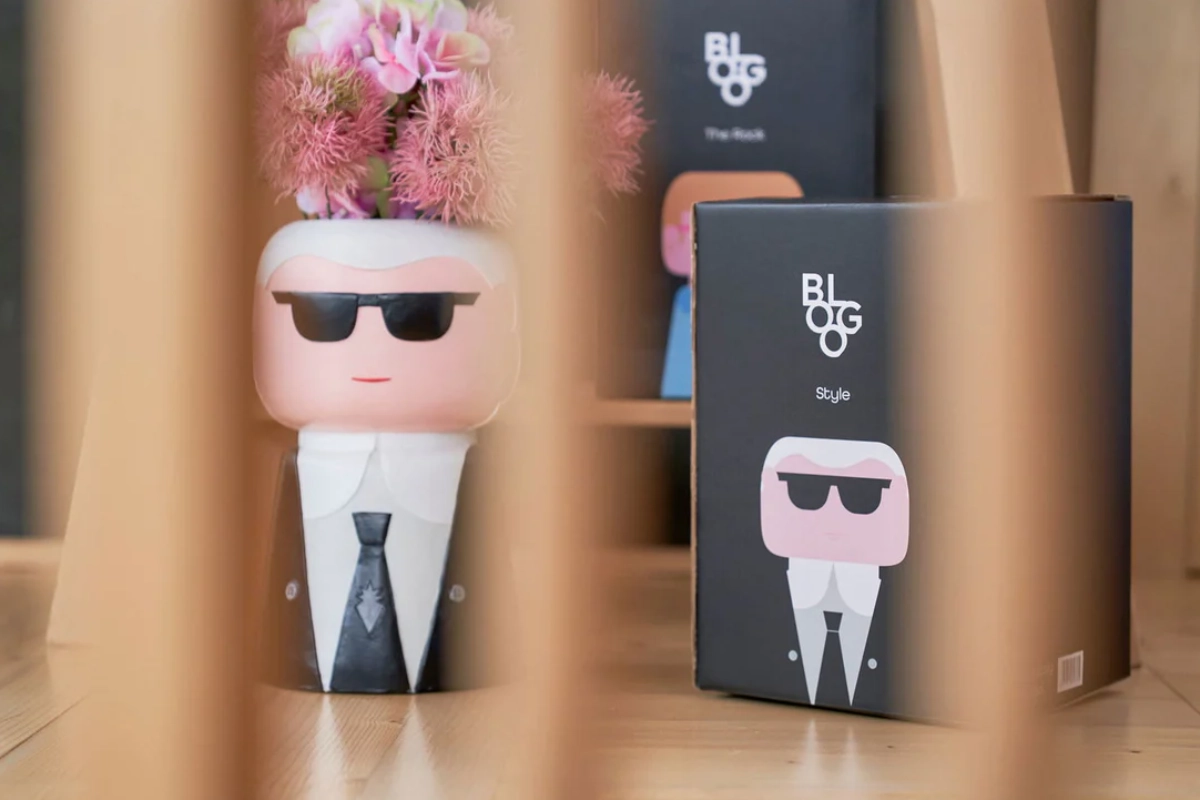 Blogo Vase mit Verpackung