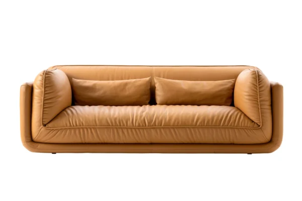 Leolux Sofa Lunetta Leolux Sofa Lunetta, Lederbzug, mit Rückenkissen