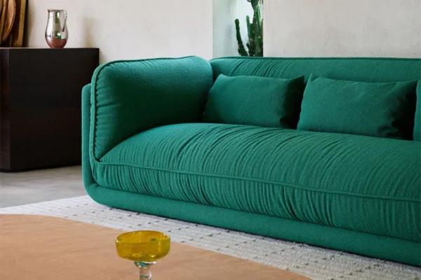 Leolux Sofa Lunetta Leolux Sofa Lunetta, Stoff grün