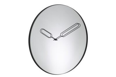 ligne roset Mirror Clock Wanduhr