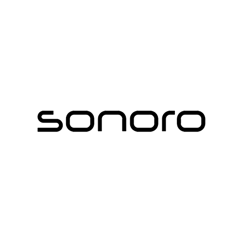 Logo Sonoro, Link zur Landingpage