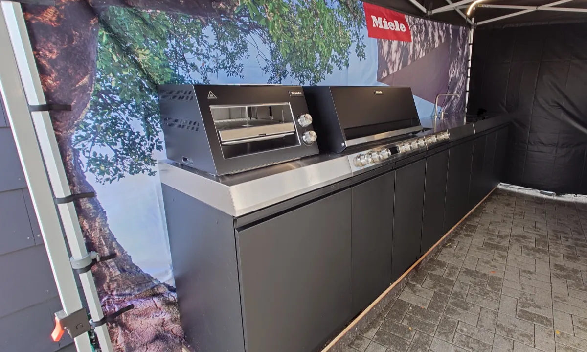 miele outdoor küche präsentation
