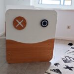 now by hülsta babybett minimo, weiß/Natureiche 3