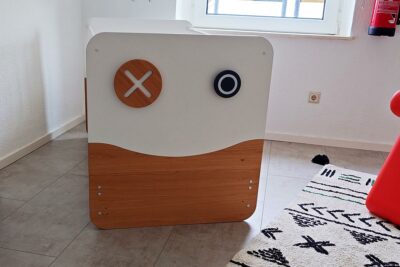 now by hülsta babybett minimo, weiß/Natureiche 3