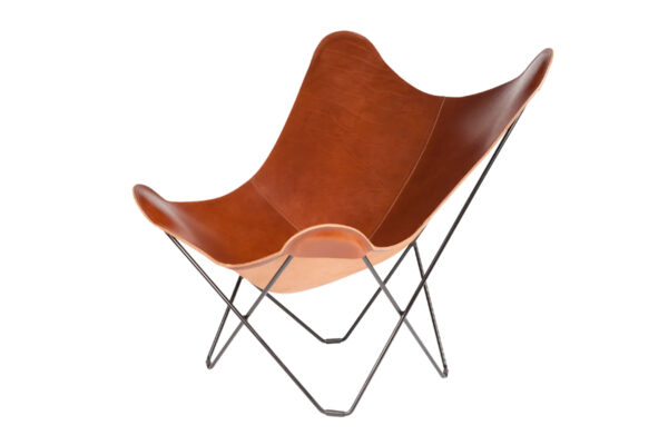 Cuero Schmetterlingssessel Pampa Mariposa Cuero Schmetterlingssessel Pampa Mariposa, Freisteller