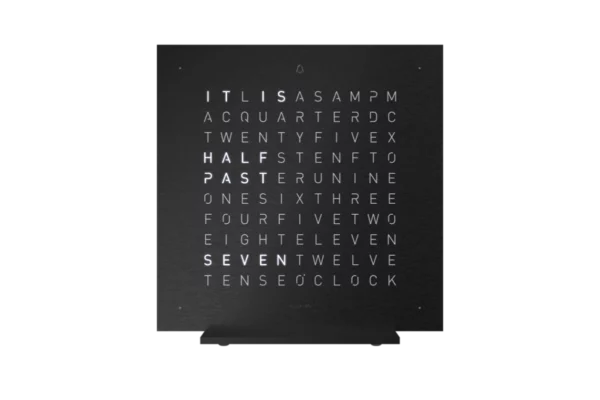 Qlocktwo Earth 13.5 Deep Black Qlocktwo Earth 13.5 Deep Black, Freisteller