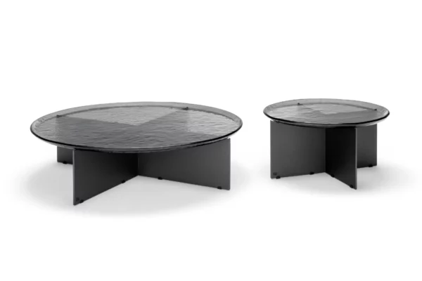 Rolf Benz Couchtisch Kio Rolf Benz Couchtisch Kio, Freisteller zwei Tische schwarz