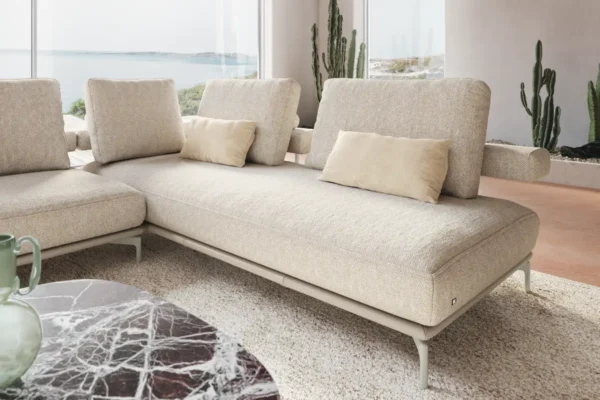 Rolf Benz Sofa Jaz, Detailansicht Sitz Rolf Benz Sofa Jaz, Detailansicht Sitz