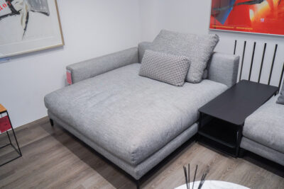 Rolf benz Sofa Nuvola, Stoff schwarz-weiß, Abbildung Element links