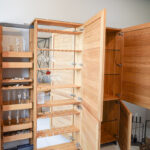 Scholtissek Barschrank Tratum, mit geöffneten Türen
