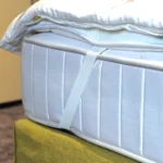 schramm boxspringbett purebeds, Stoff lemon, 14