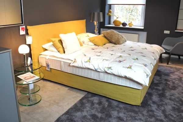 schramm boxspringbett purebeds, Stoff lemon, 12 schramm boxspringbett purebeds, Stoff lemon, 12