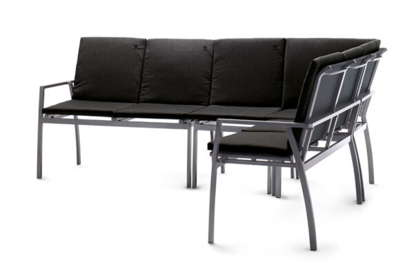 Sieger Bank Malaga Sieger Bank Malaga, über Eck mit dunklen Auflagen