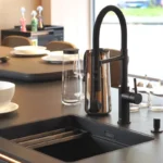 SieMatic Küche SLX inklusive Insel und Glasvitrinen, 20