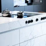 SieMatic Kücheninsel S2, Detailansicht Kochfeld