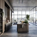 SieMatic Küche SG6, Ansicht von der Seite